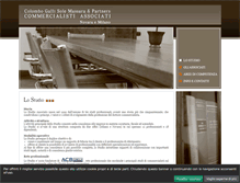 Tablet Screenshot of commercialistinovara.eu